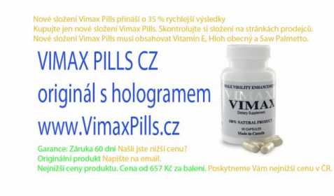 Vimax Pills CZ - zvětšení penisu
