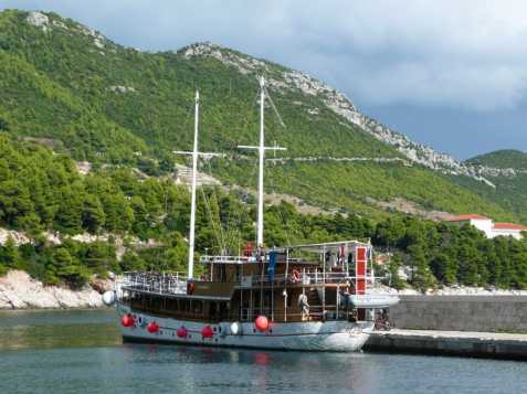 Na lodi a kole - ostrovy Dalmácie